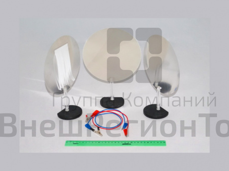 Конденсатор переменный с индикацией наличия заряда.