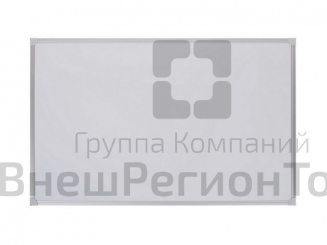 Доска магнитно-маркерная, 90х120 см, в алюминиевой рамке, с полочкой.