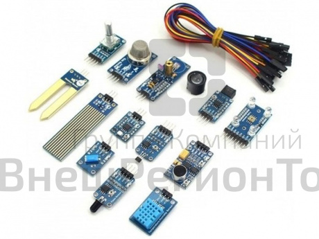 Стартовый набор датчиков для Arduino проектов (13 датчиков).
