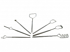Профессиональные логопедические зонды для постановки звуков, 7 шт.