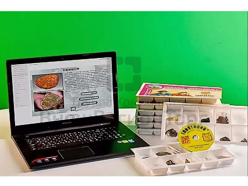 Коллекция натурально-интерактивная Полезные ископаемые.