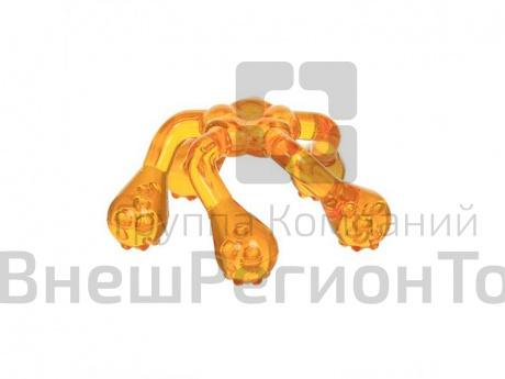 Массажер с пятью массажными элементами (с шипами).