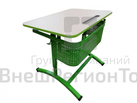 Стол ученический одноместный, с регулировкой наклона столешницы, №2-4, 4-6.