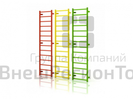 Стенка шведская для ЛФК стальная.