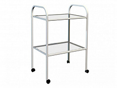 Стол процедурный передвижной MD SP 2G, 2 полки (стекло)