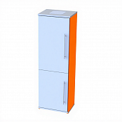 Шкаф лабораторный для реактивов и приборов металлический, 600х450х1900