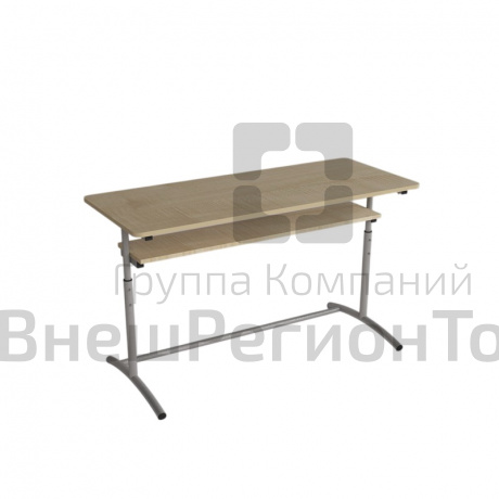 Стол ученический "Лидер" 2-местный регулируемый 3-5/5-7.
