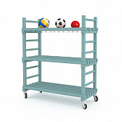 Стеллаж для инвентаря, пластик (цвет в ассортименте)