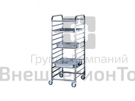 Тележка-шпилька для гастроемкостей.