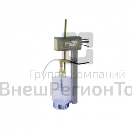 Датчик объема газа с контролем температуры для кабинета физики.