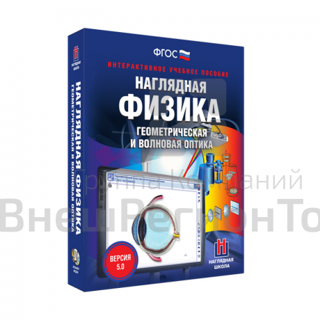 Наглядная физика. Геометрическая и волновая оптика 8, 9, 11 классы (интерактивное пособие).