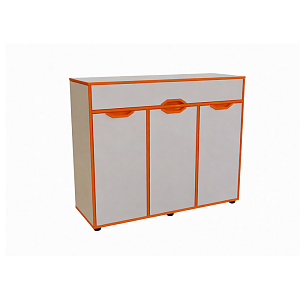 Тумба для хранения АЛКМ-ШК26 1217×430×1000 мм