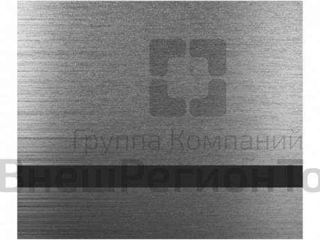 Пластик серебро-черый 1200х600х3 мм.