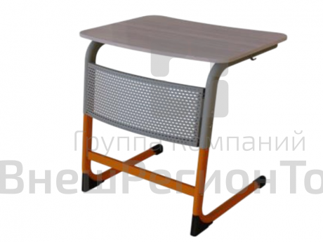 Стол ученический 1-местный регулируемый гр.3-5, гр.4-6 (перф. экран).
