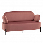 Диван Кэнди велюр пыльно-розовый