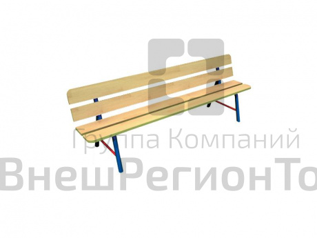 Скамейка уличная 6.