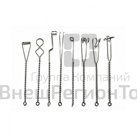 Комплект массажных зондов по методике Новиковой, 8 шт.