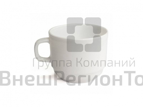 Чашка чайная без рисунка, 250мл.