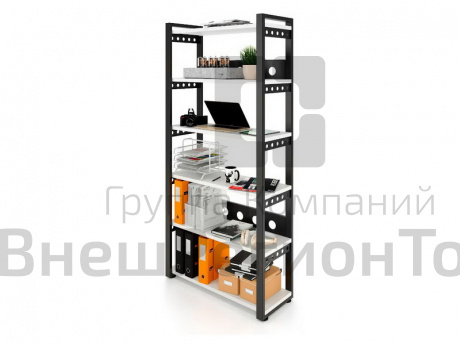 Стеллаж высокий, 6 полок.