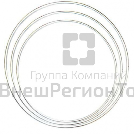 Обруч гимнастический стальной "Стандарт", d 900 мм, 900 г.