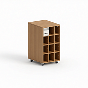 Шкаф-тумба формулярная на 12 ящиков 466х500х930 мм