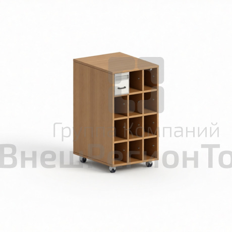 Шкаф-тумба формулярная на 12 ящиков 466х500х930 мм.