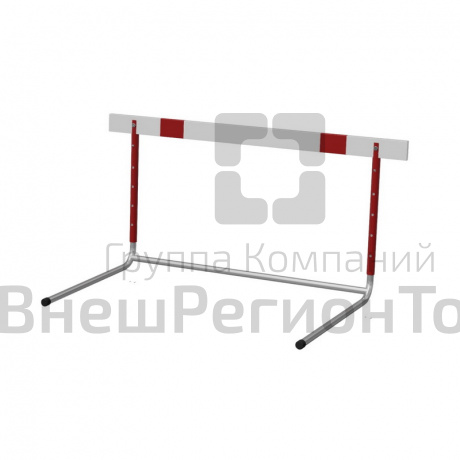 Барьер легкоатлетический регулируемый, юношеский, 120х7х2 см.