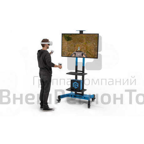 VR Тренажер имитации визуальной работы авиационного наводчика.