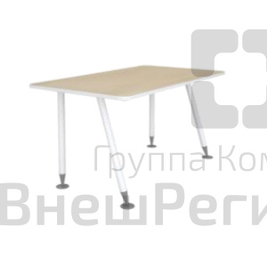 Стол для коворкинга серии "ФРЕШ", углы прямые.