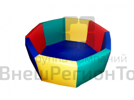 Сухой бассейн, без аппликации.