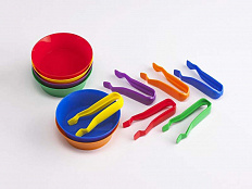 Набор сортировочный Чашки и пинцеты 12 шт.