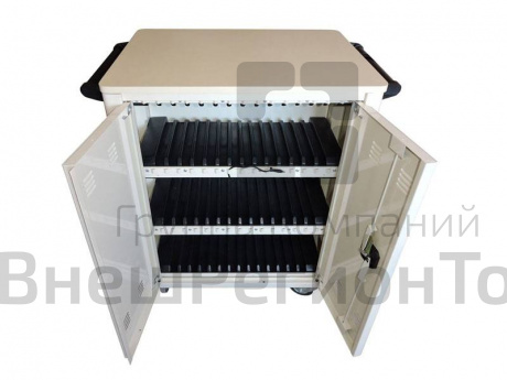 Тележка для планшетов, 42 ячейки.