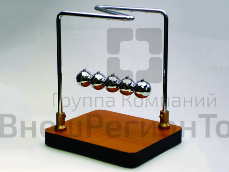 Прибор для демонстрации закона сохранения импульса..