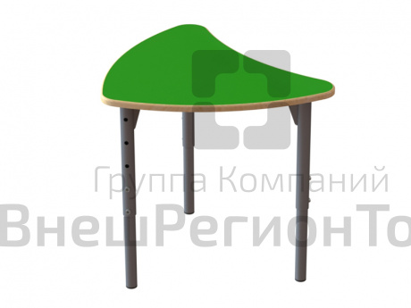 Стол ученический одноместный "Лепесток" Лайн.