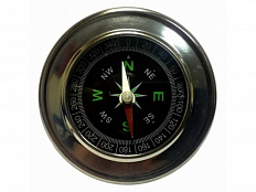 Компас жидкостной циферблат плавающий дисковый металлический, D60 мм, диаметр