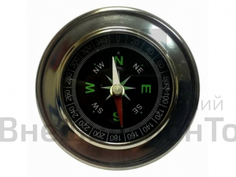 Компас жидкостной циферблат плавающий дисковый металлический, D60 мм, диаметр.