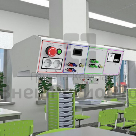 Потолочная система электроснабжения.