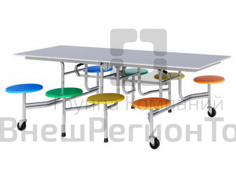 Cтол обеденный складной MOBI на 8 персон, ОС-Mb.