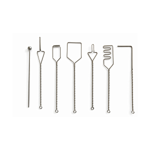 Комплект логопедических зондов для постановки звуков для маленьких детей, 7 шт