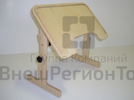 Напольный столик с регулируемым углом наклона столешницы.