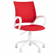Кресло оператора Topchairs ST-BASIC-W красная ткань