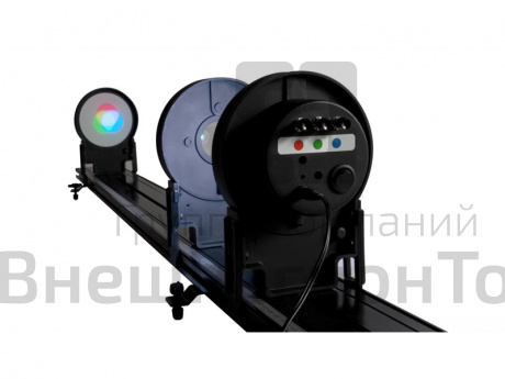 Набор для проведения опытов по геометрической оптике.