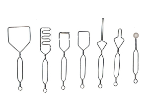 Комплект логопедических зондов для постановки звуков, 7 шт.