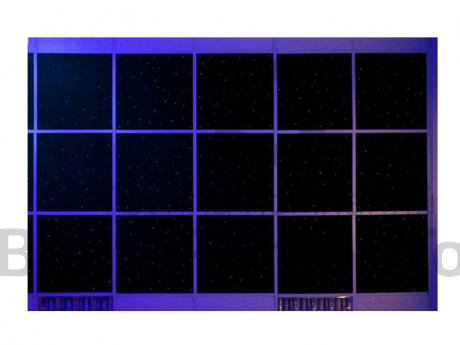 Световой потолок 16 блоков 600х600 мм, пульт ДУ.