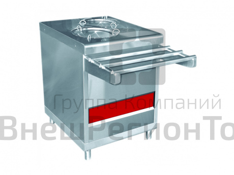 Прилавок для подогрева тарелок Аста, L630 мм.