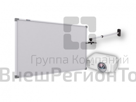 Интерактивный комплект PROPTIMAX (доска 77-104" + проектор + крепление + кабель).
