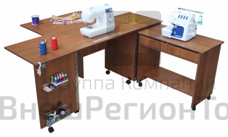 Стол для швейной машины и оверлока, тип 2.