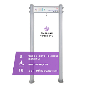 Арочный металлодетектор UltraScan C1800 version WP 