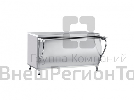 Прилавок для горячих напитков, 1500х805(1030)х850 мм.