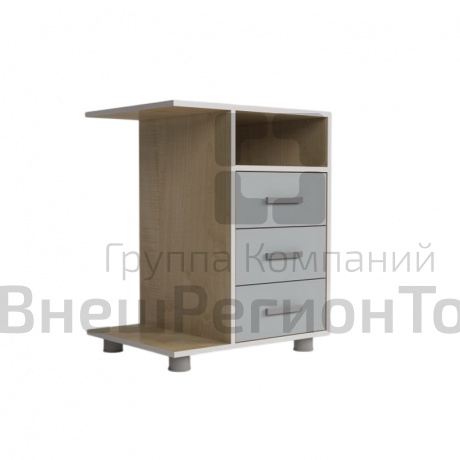 Тумба приставная с подставкой под процессор "Лидер".